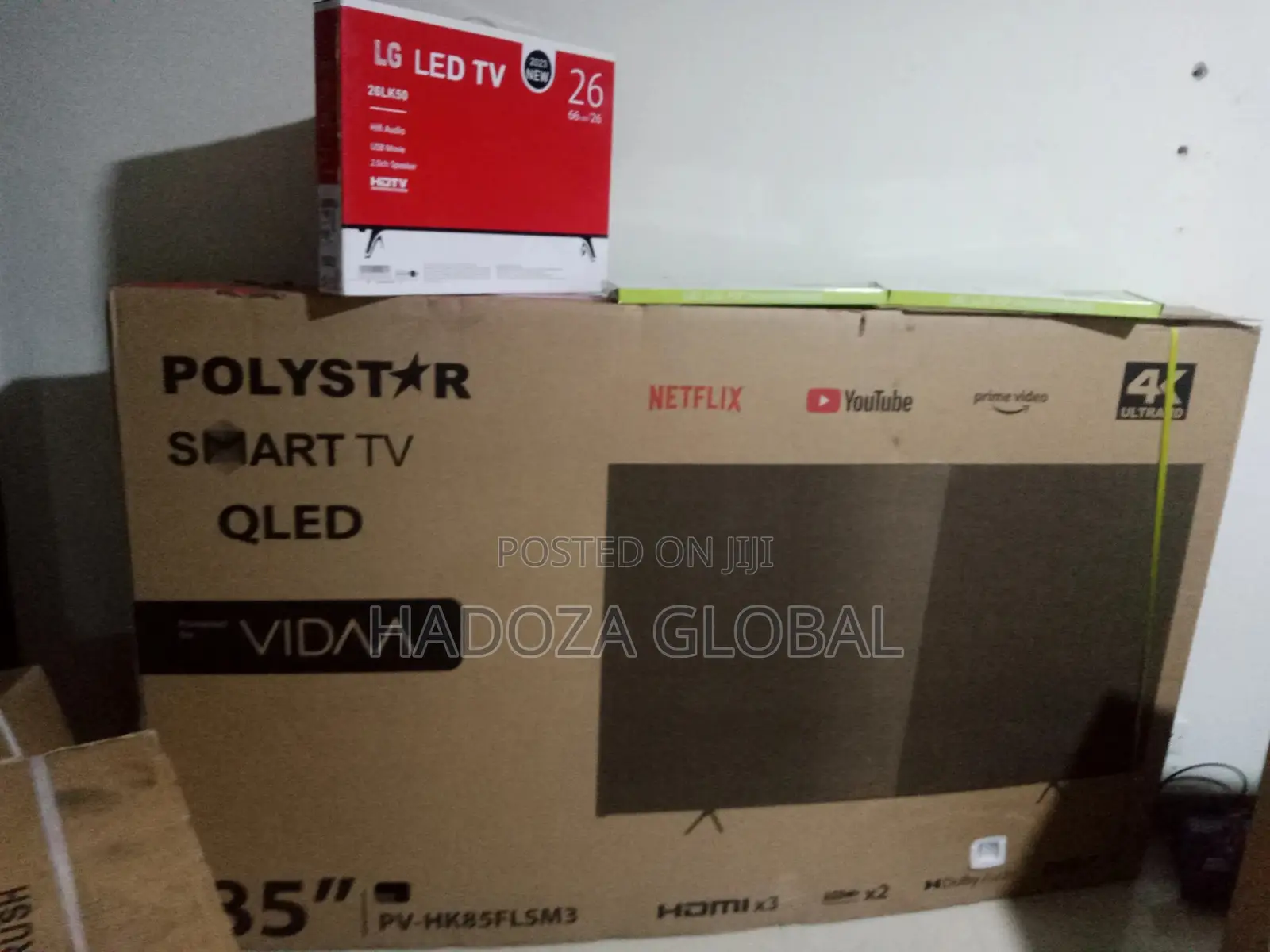 85 Inches Polystar Qled Smart TV With Youtube