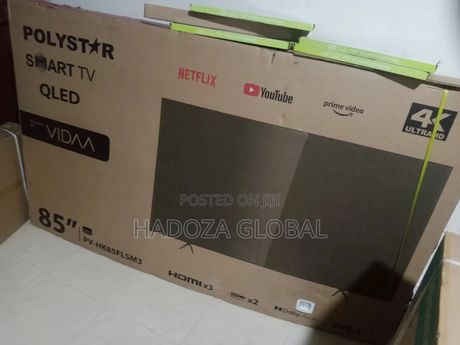 Polystar 85 Inches Qled Smart TV