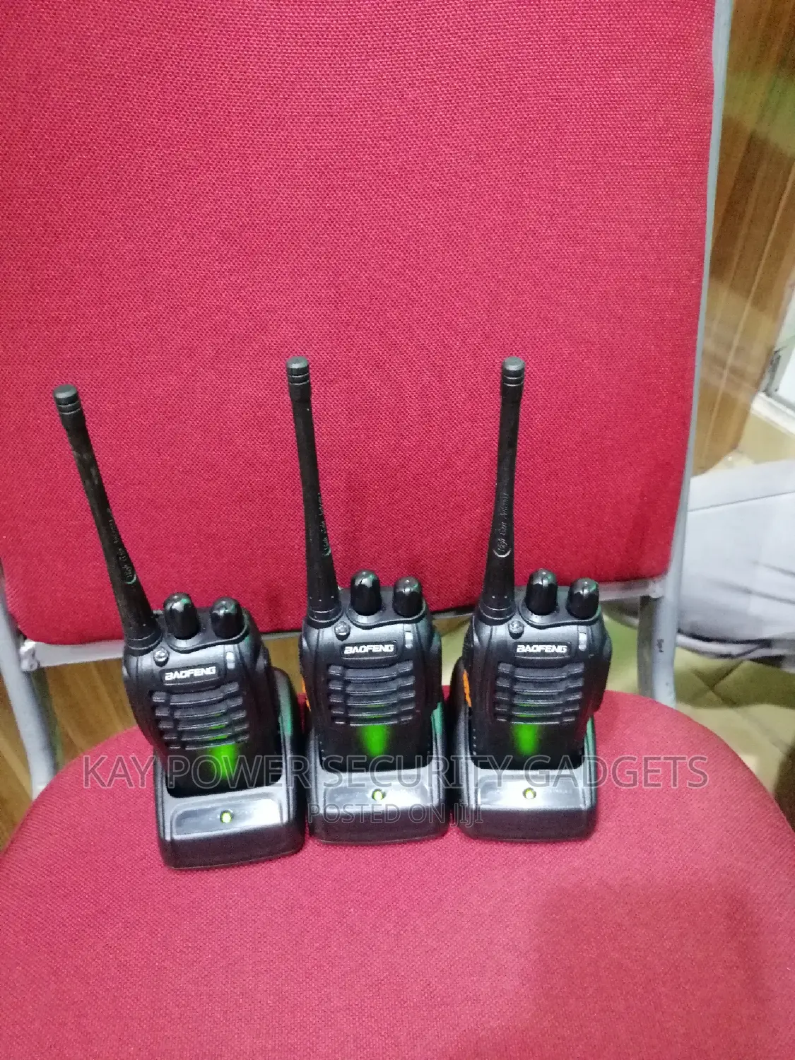 Baofeng Walkie Talkie Portable Two-way Radio (3pcs)