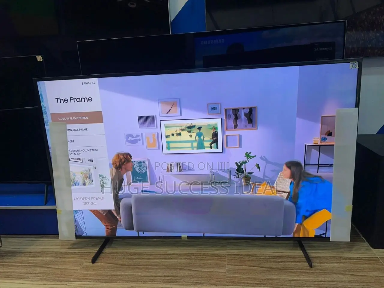 SAMSUNG 55' Frame Art Mode QLED HDR Smart TV