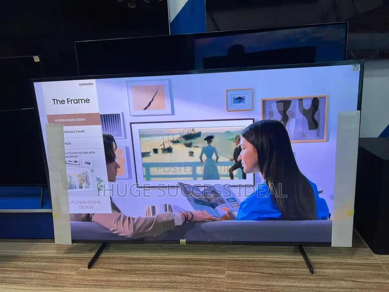 SAMSUNG 55' Frame Art Mode QLED HDR Smart TV
