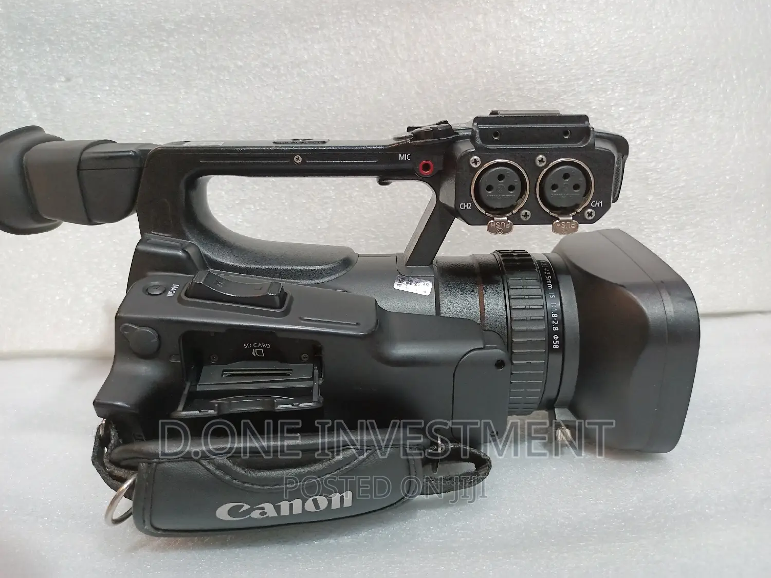 Canon Xf100 Hd Camcorder With Hdmi Output