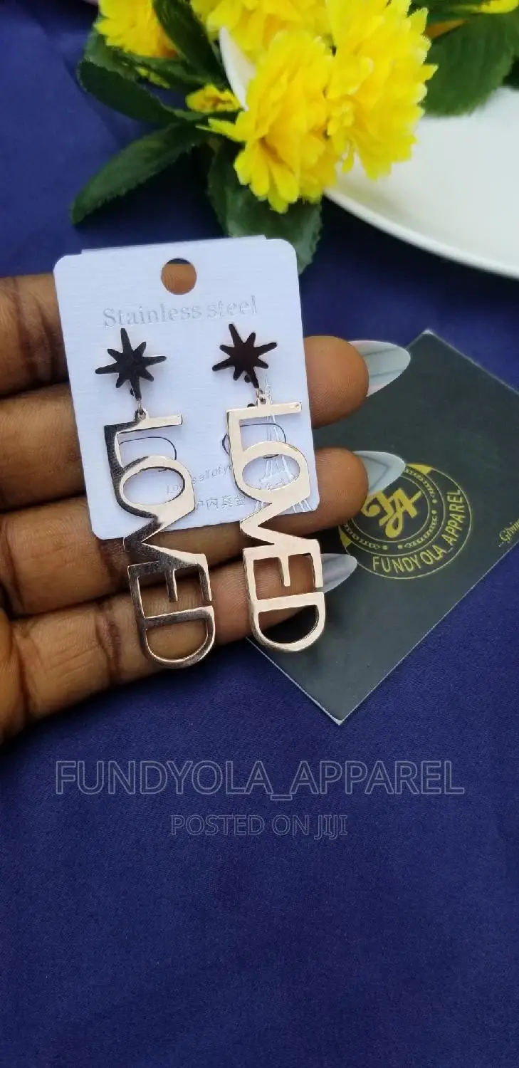 Drop Steel Fashion Earrings
