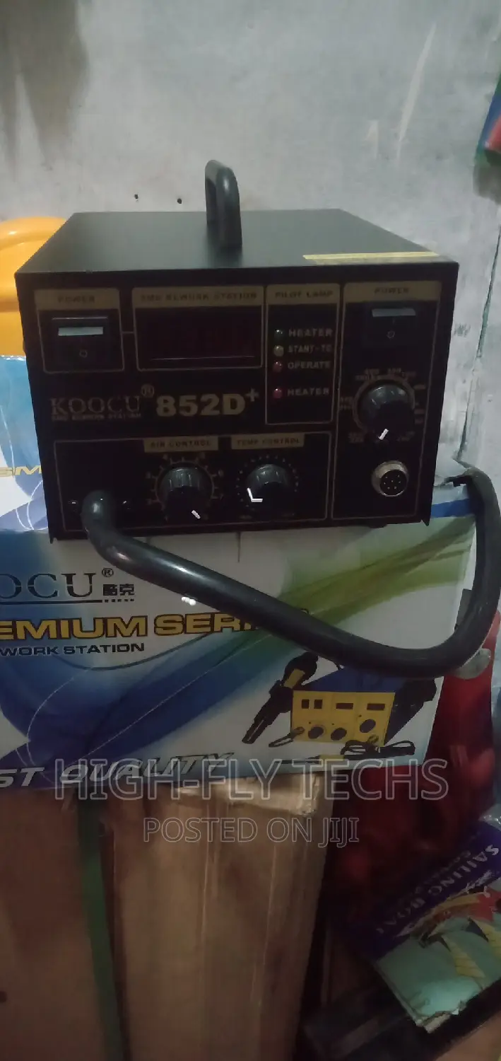 Koocu 852d+Smd Rework Soldering Station, Hot Air Gun