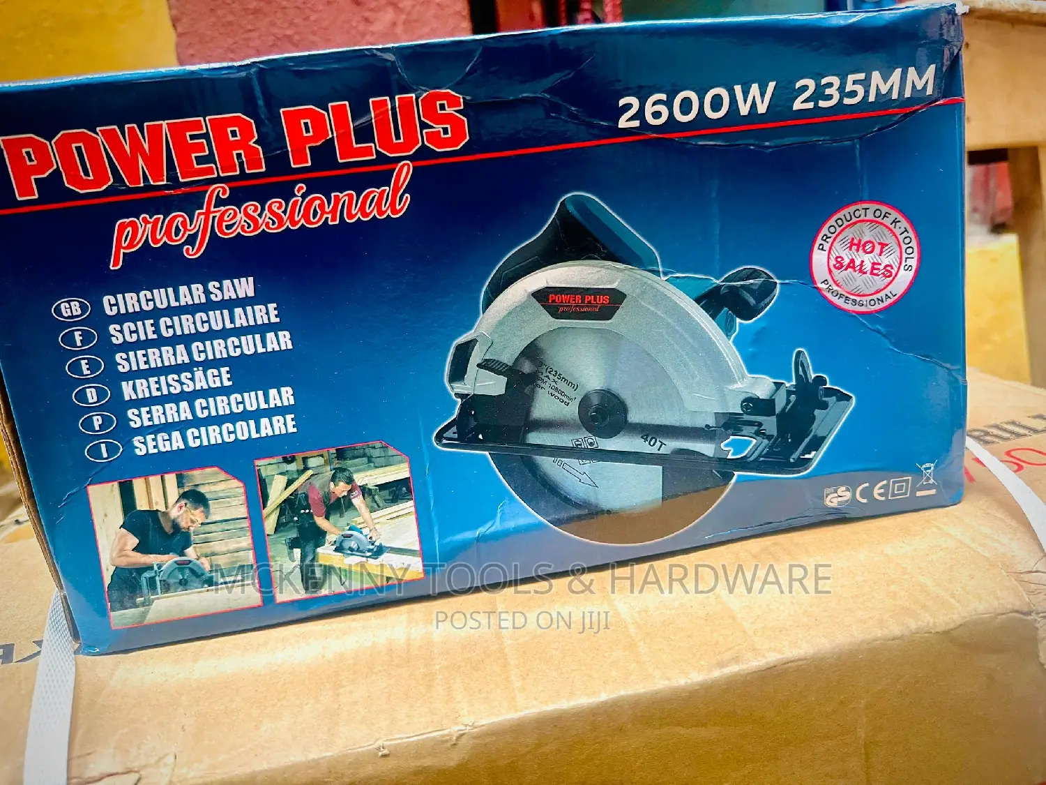 9" Power Plus Proffesional Circular Saw Machine 2600w
