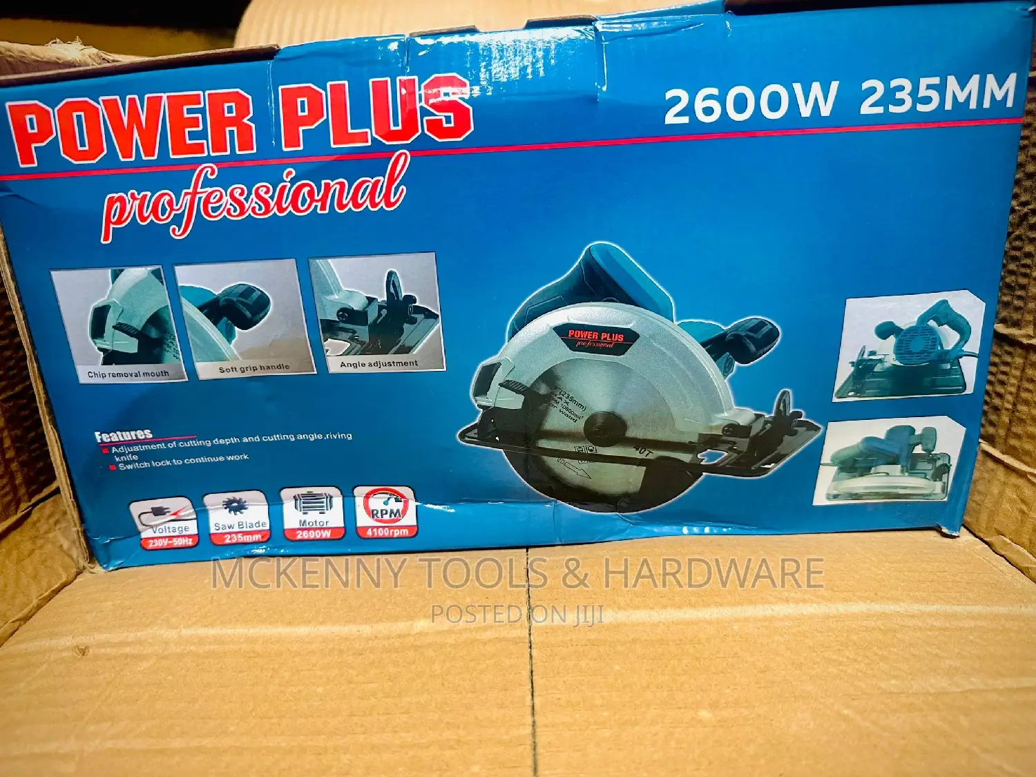 9" Power Plus Proffesional Circular Saw Machine 2600w