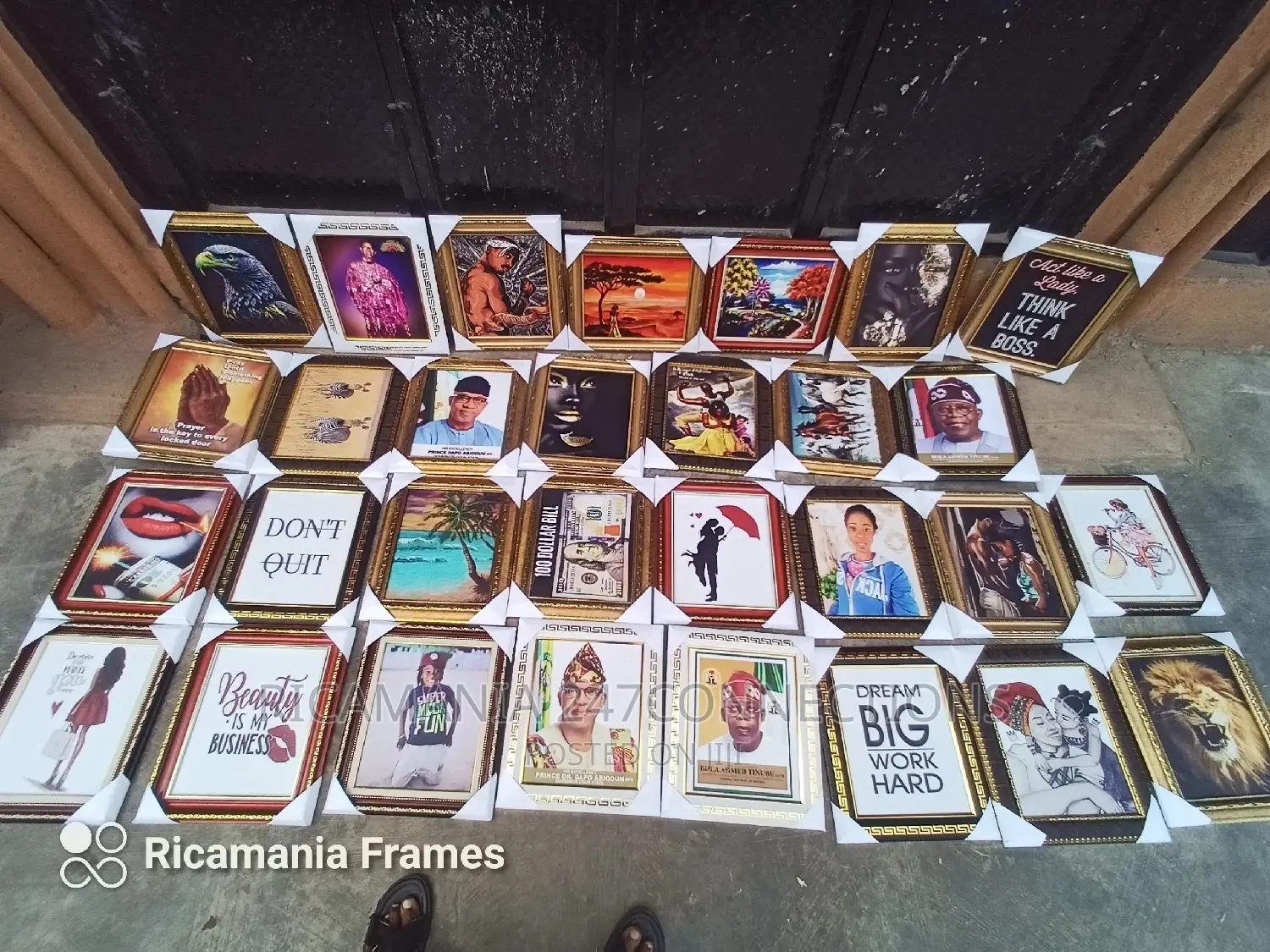 Picture Frames of All Sizes