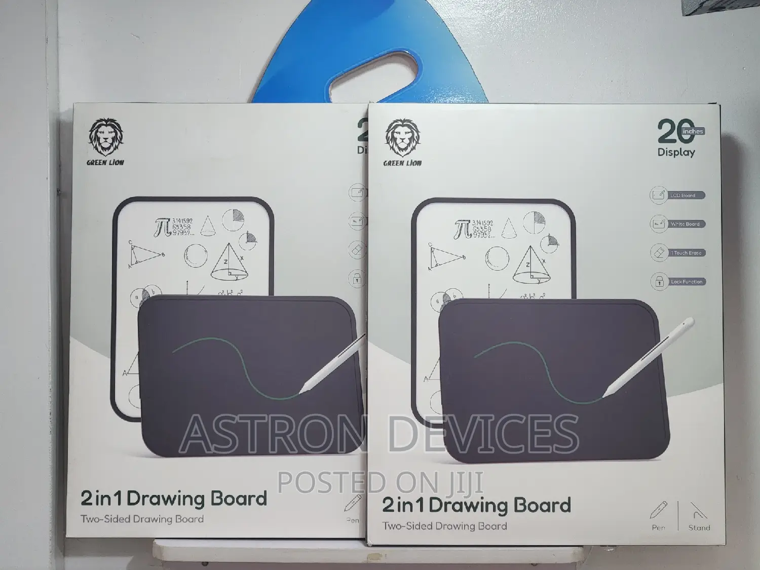 Green Lion 2 in 1 Drawing Board