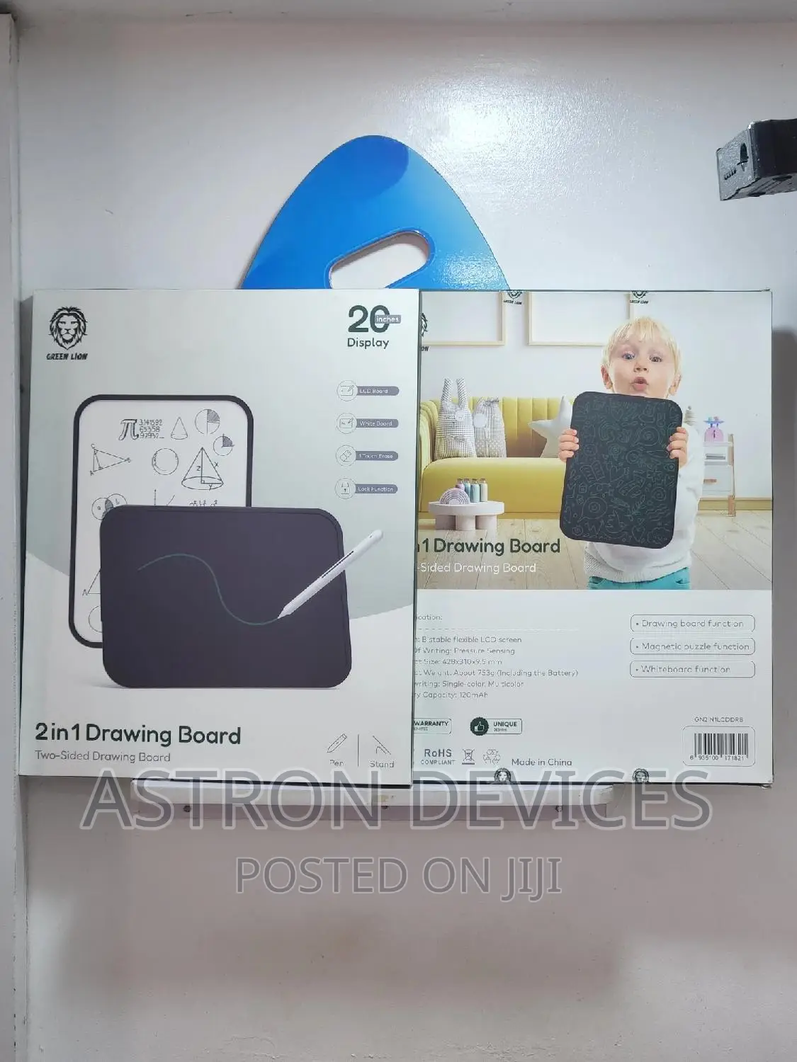 Green Lion 2 in 1 Drawing Board