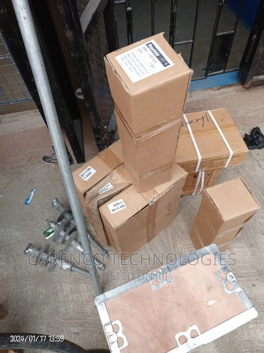 Complete Set Of Gang Isolator Accessories For 11kv
