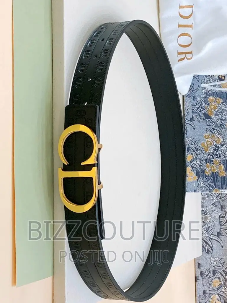 Original DIOR Leather Belts Available in Store