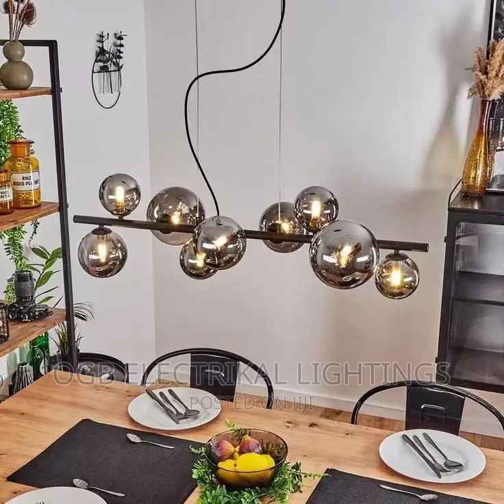 Modern Led Glass Pendant Chandelier