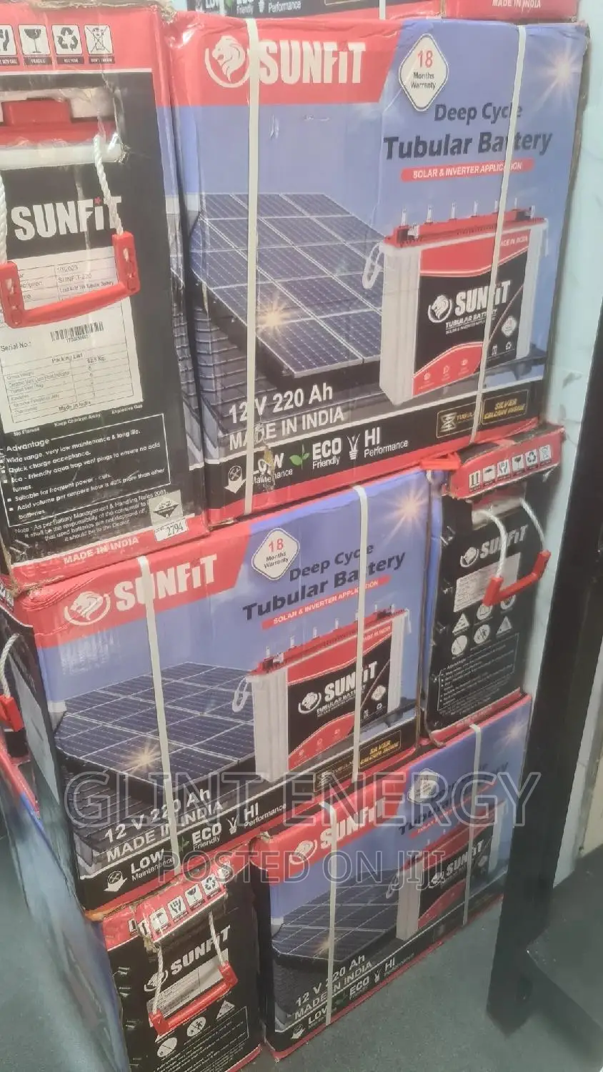 220ah 12v Sunfit Tubular Battery