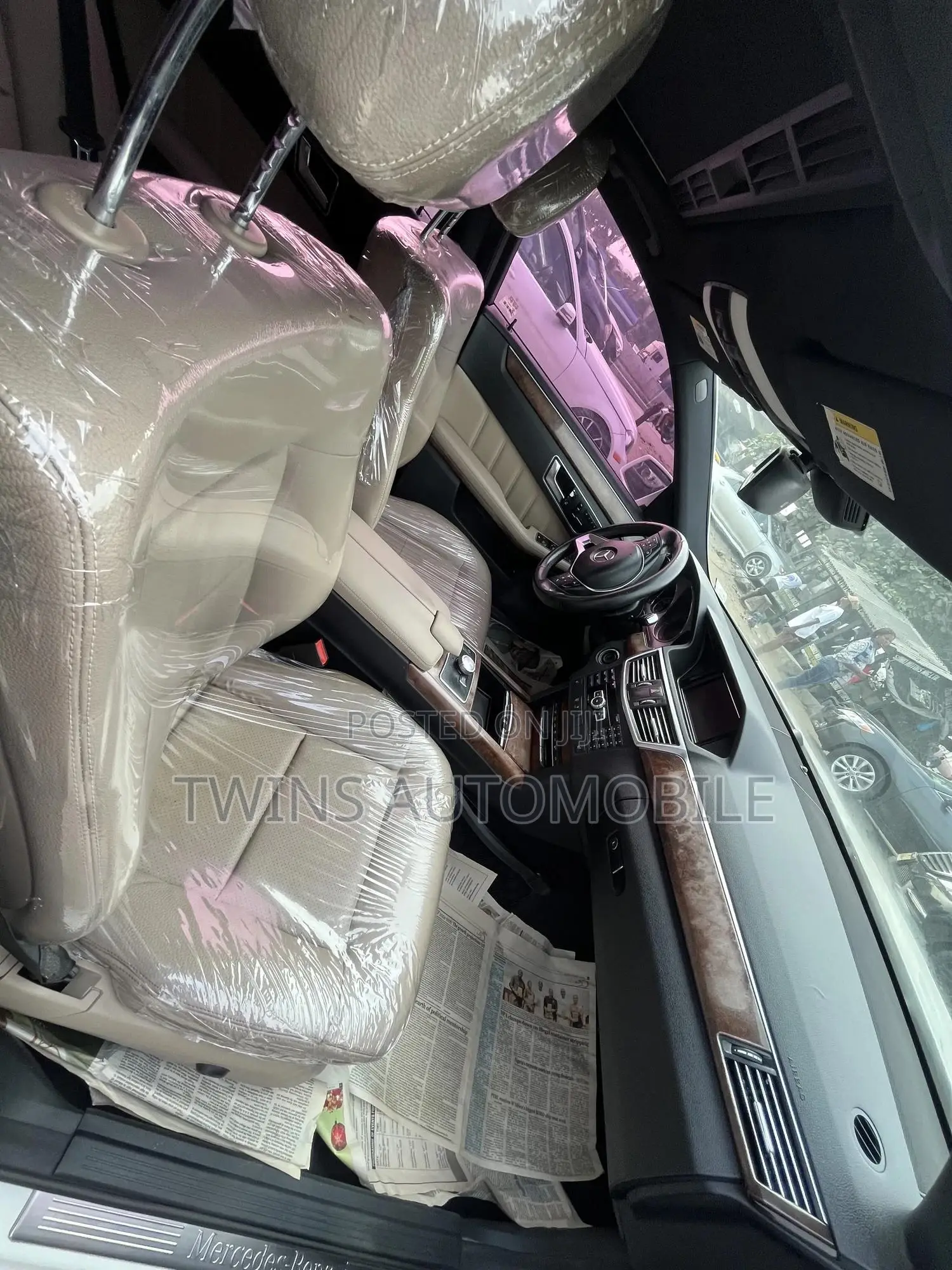 Mercedes-Benz E350 2013 White