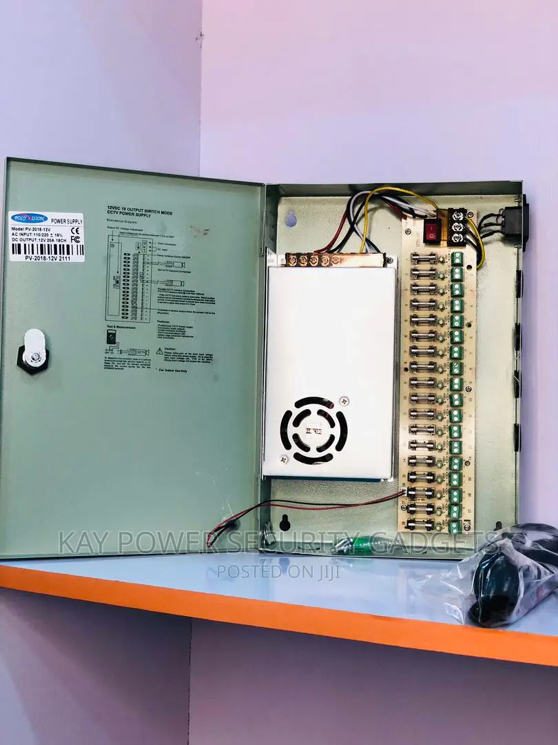 18 Way Power Supply Box for CCTV