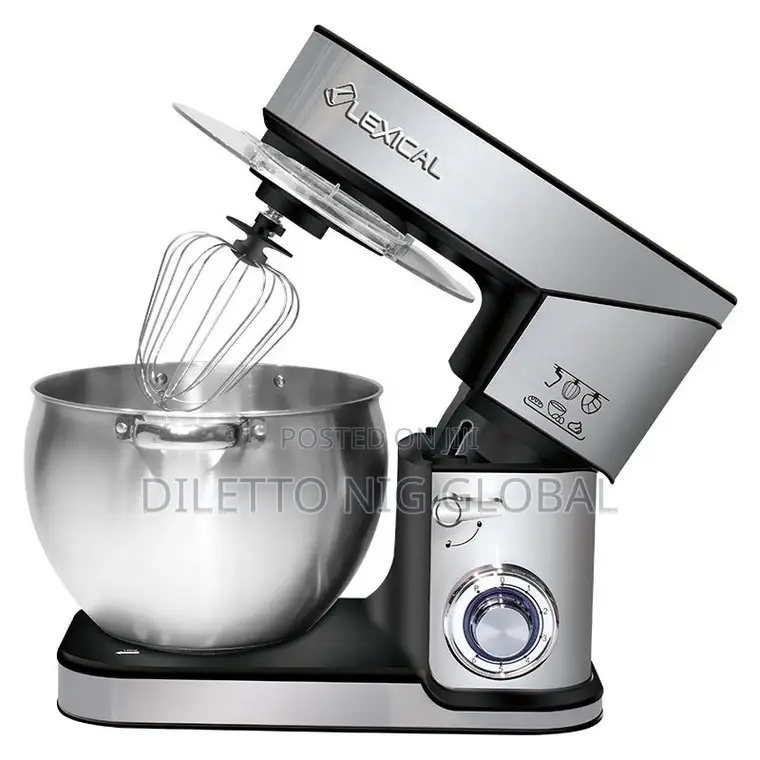 LEXICAL Stand Mixer 10L 2000W – Stainless Steel