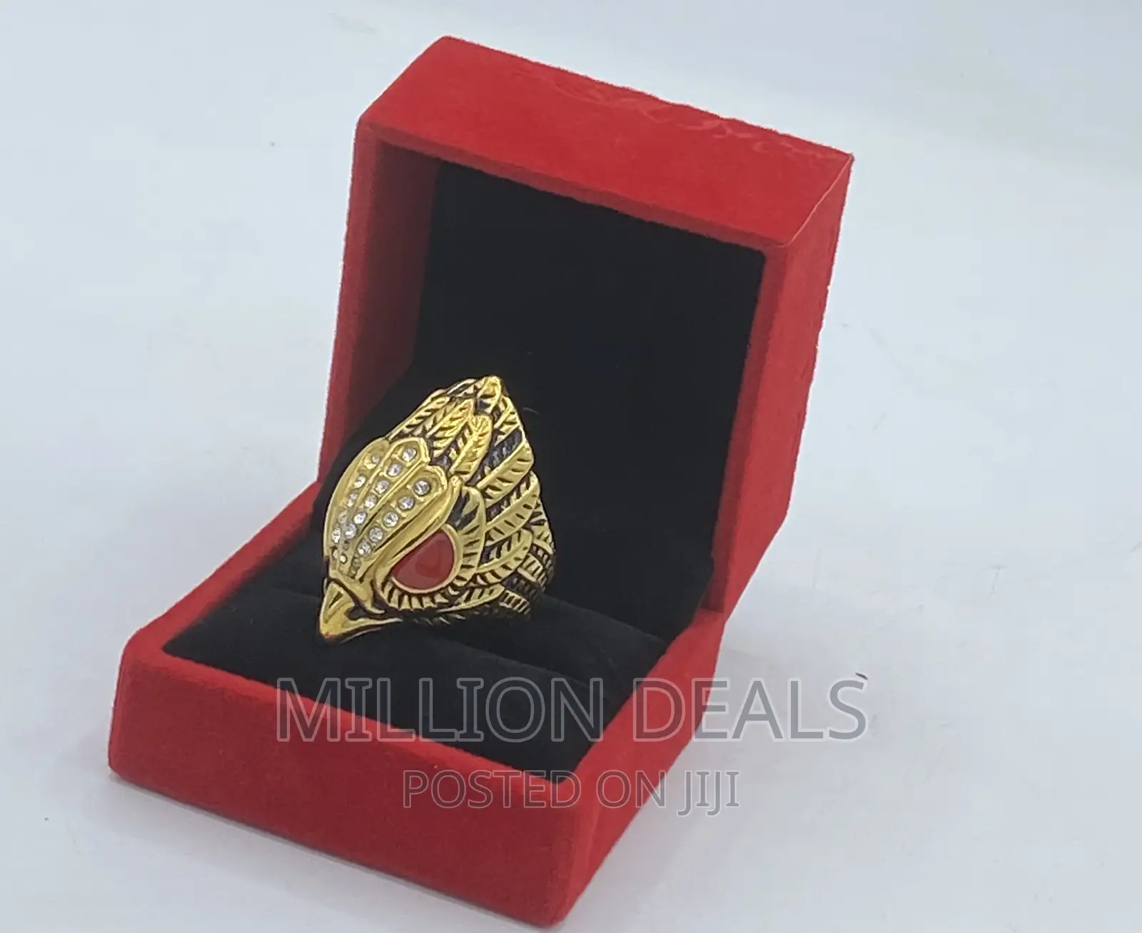 Luxe Steel Men’S Punk Ring