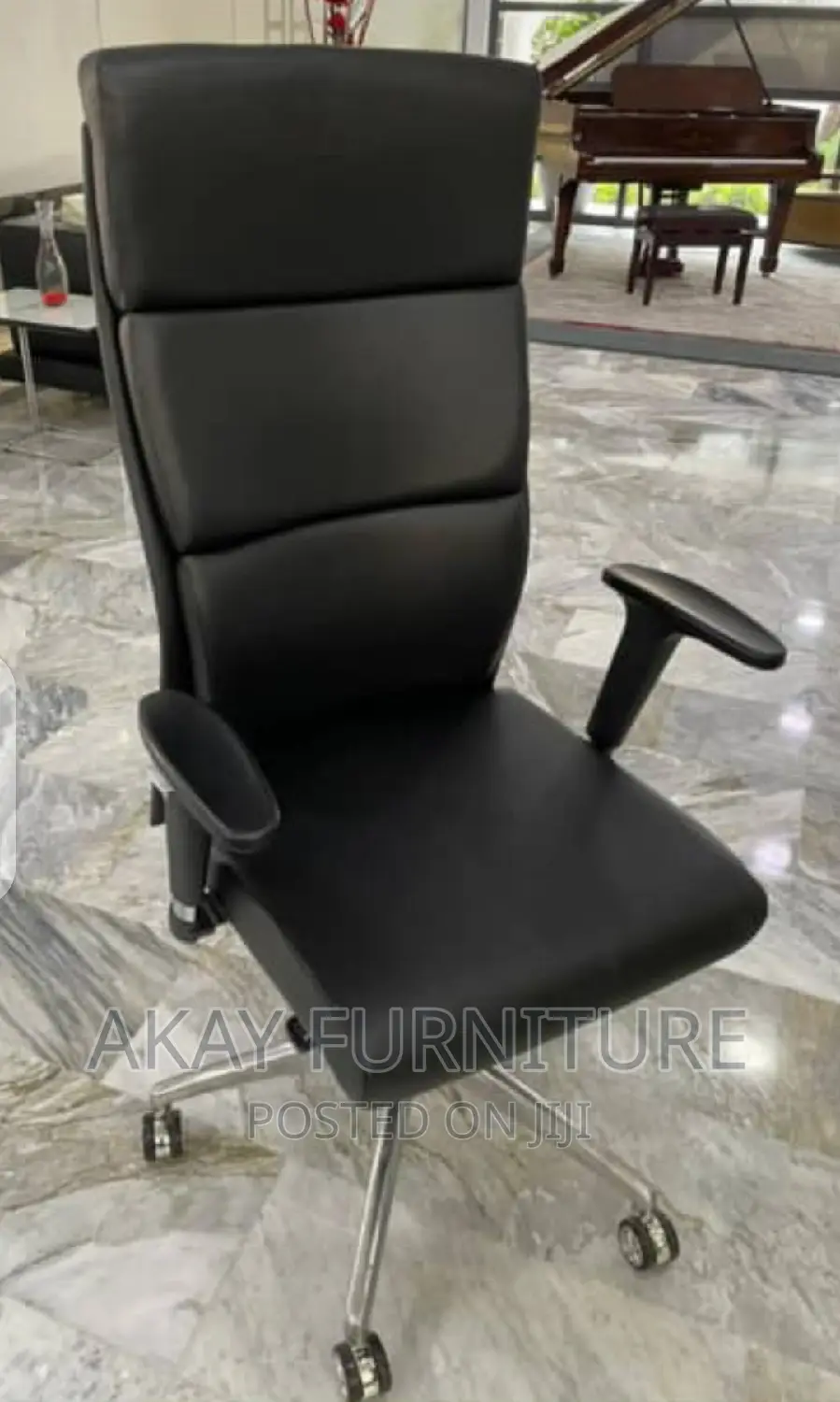 Executive Leather Office Chair