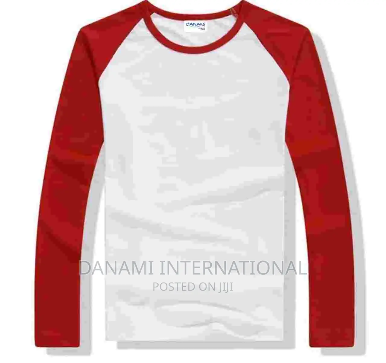 Danami LS T-Shirt - White Red