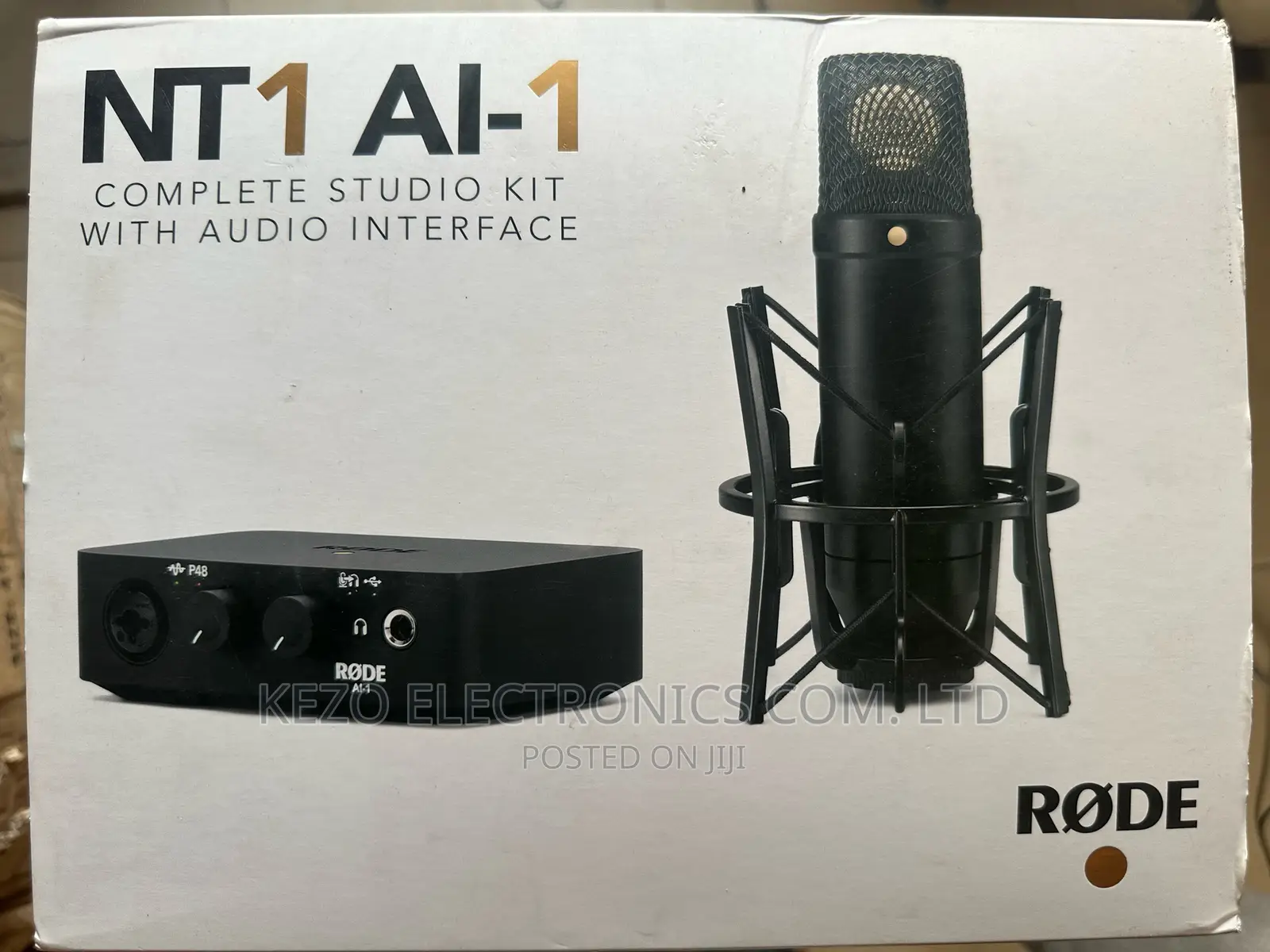 NT1 A1 Rode Complete Studio Kit With Audio Interface