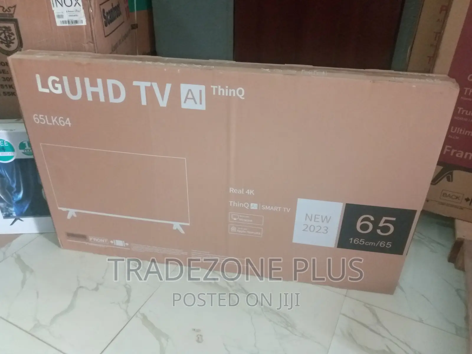 65 Inches LG Smart Television With Bluetooth