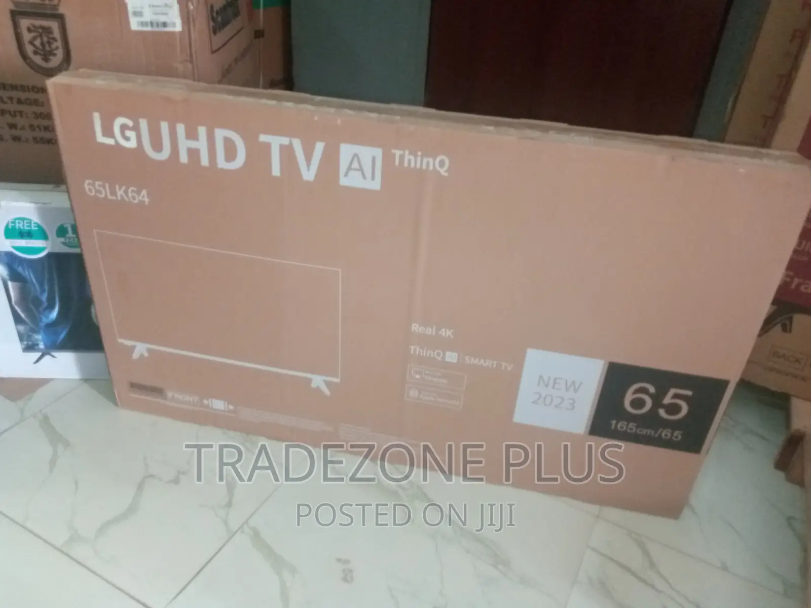 65 Inches LG Smart Television With Bluetooth