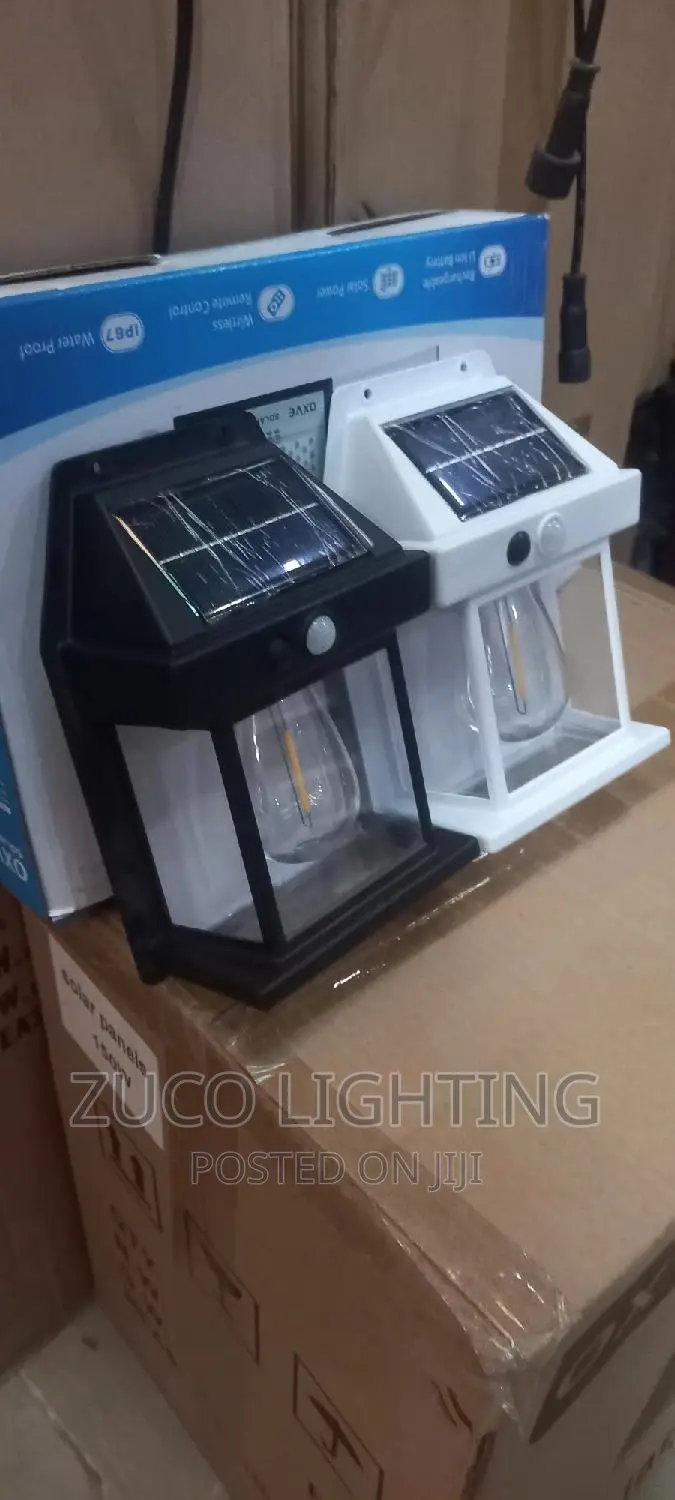 Modern Solar Halogen Bulbs Solar Security Wall Lamp Waterpf