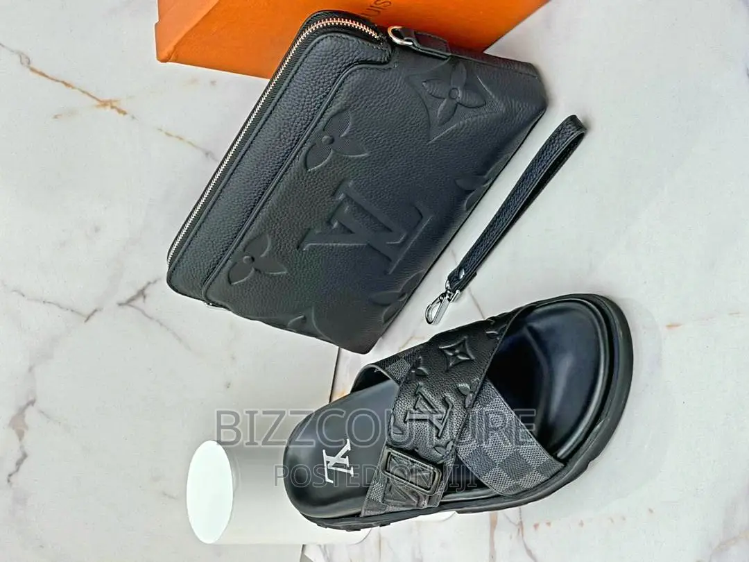 Original LOUIS VUITTON Slippers Available in Store