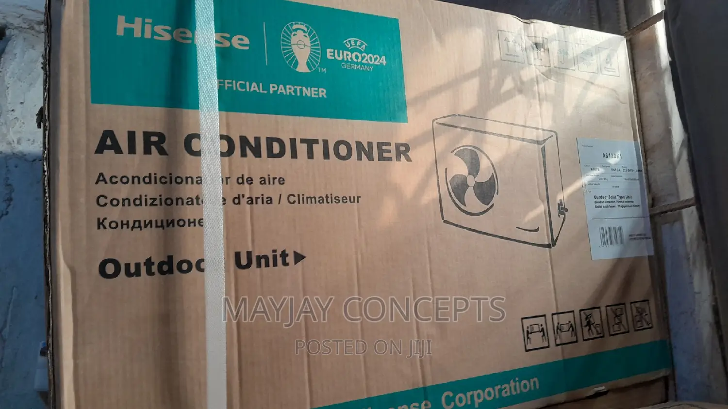 Hisense 1.5hp Copper Split Inverter Air Conditioner-As12dk1