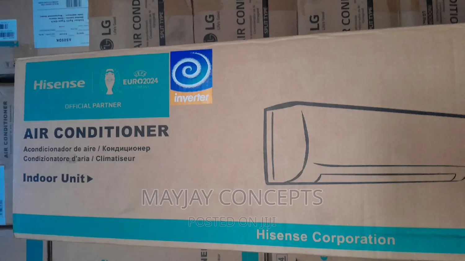 Hisense 1.5hp Copper Split Inverter Air Conditioner-As12dk1