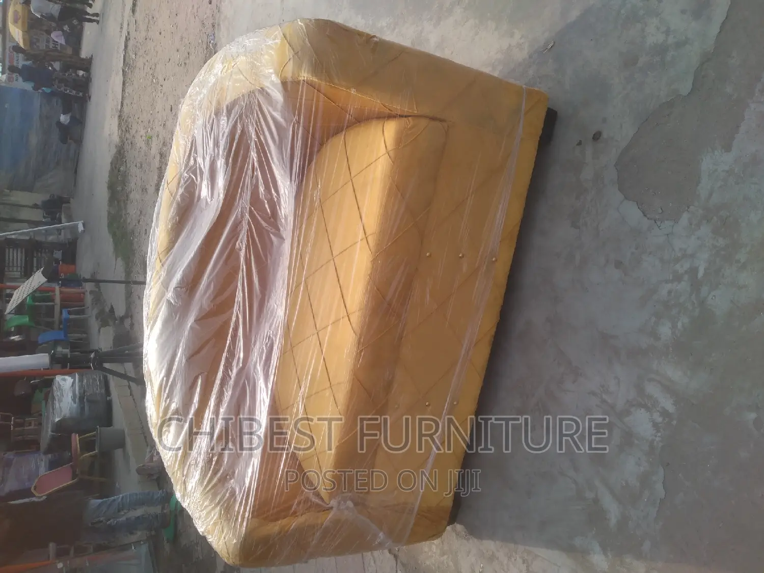 Quality Double Seater Ulphostery Padded Sofa Fabric Chair