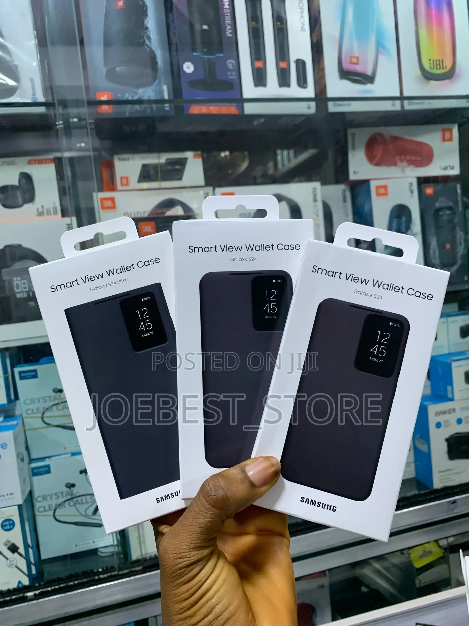 Samsung Galaxy S24ultra ,S24+ ,S24 Wallet Smart Clear View