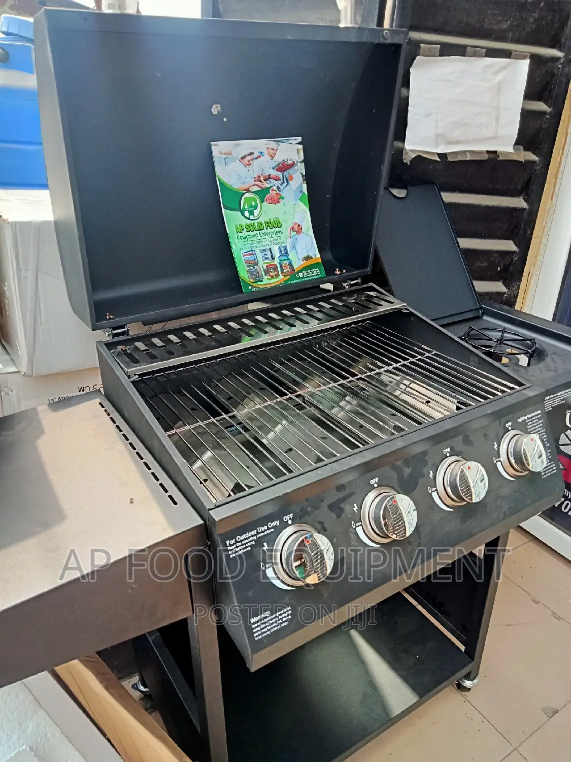 4burner BBQ Grills
