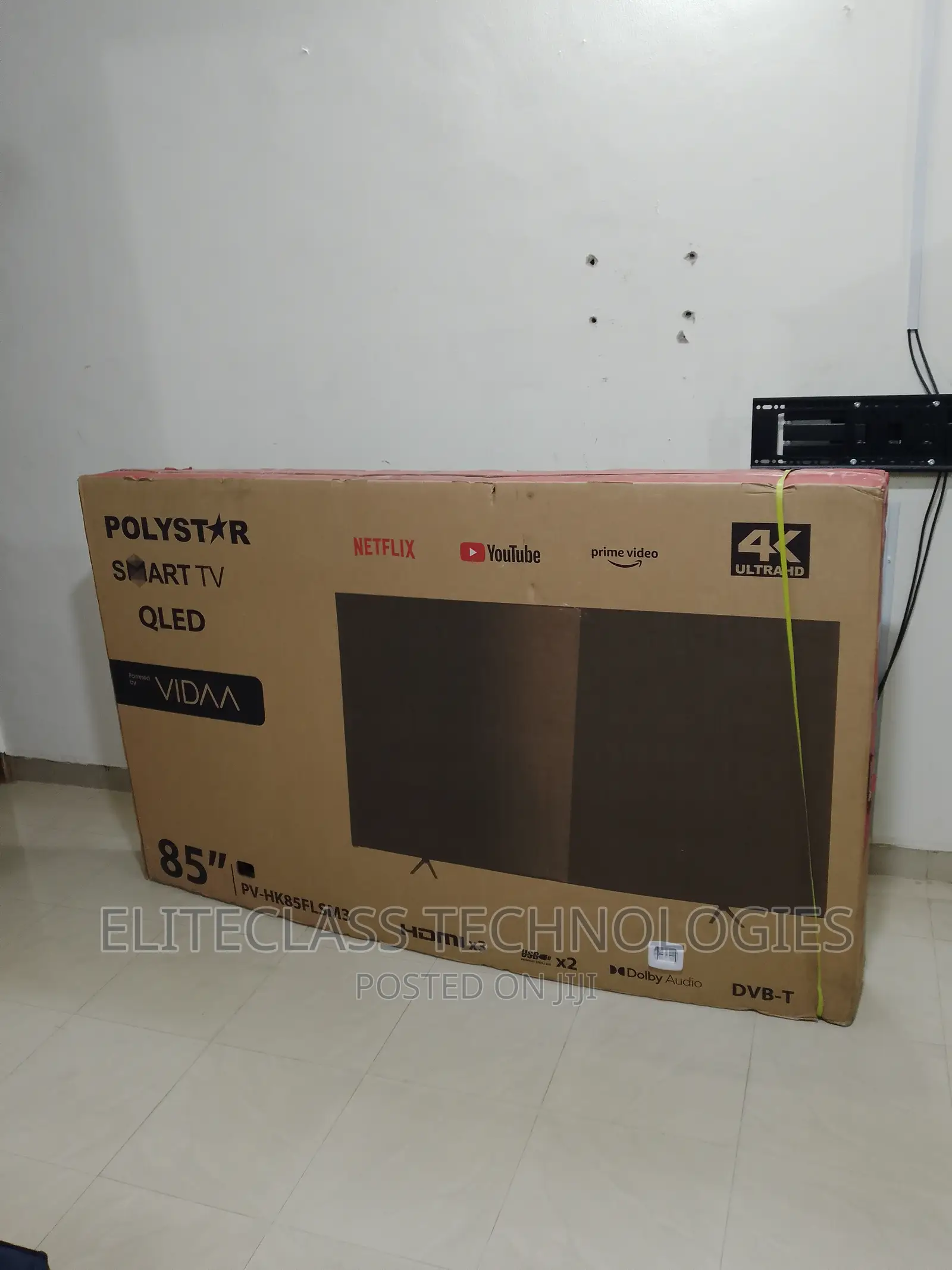 New Polystar 85” Smart LED Ultra HD TV
