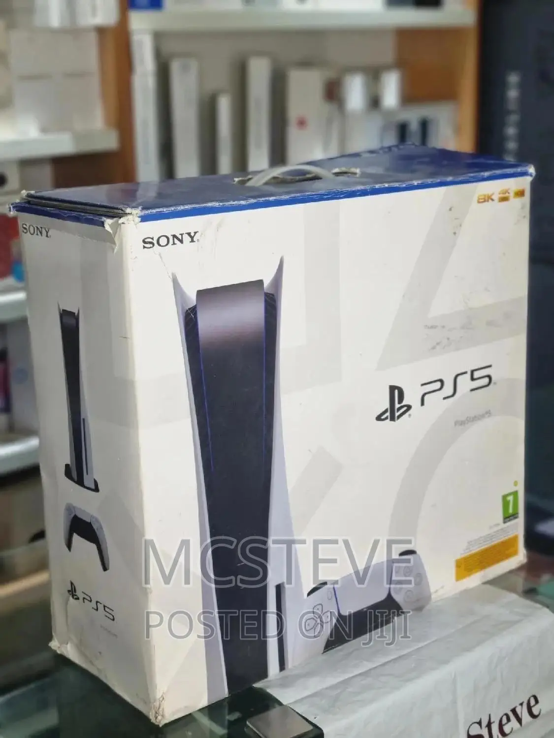 Sony Playstation PS5 Standard Edition Open Box With 4 Games