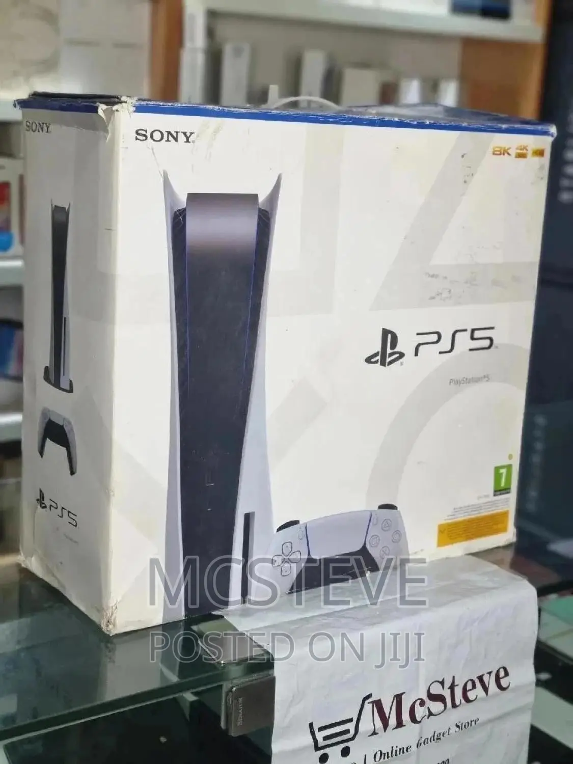 Sony Playstation PS5 Standard Edition Open Box With 4 Games