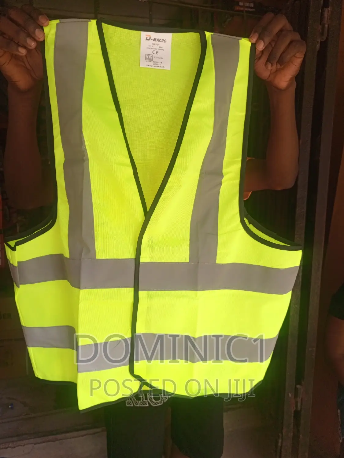 Reflective Jacket Lemon And Orange