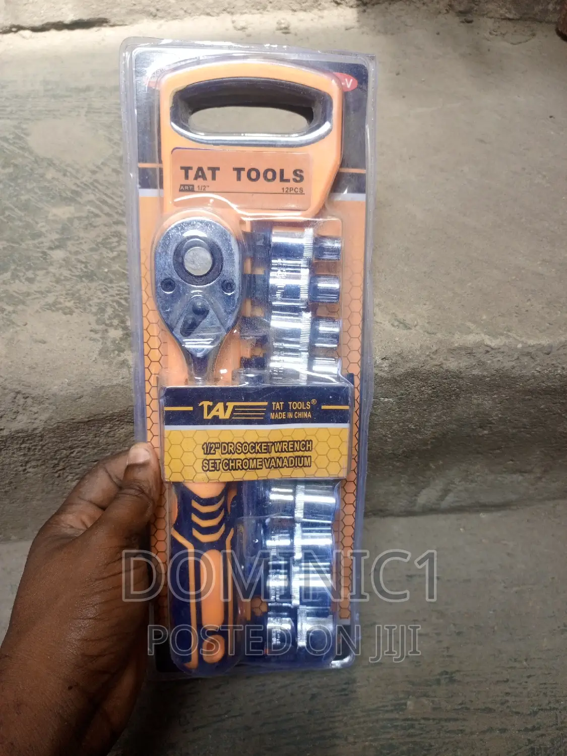 1/2 Socket Wrench Set Chrome Vanadium