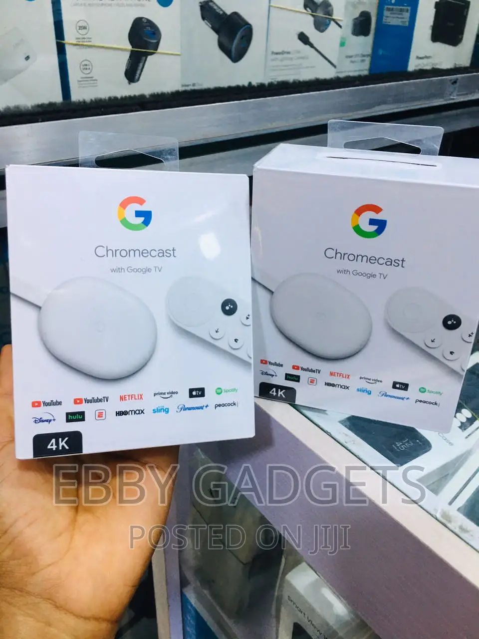 Google Chromecast Streaming Device With Remote