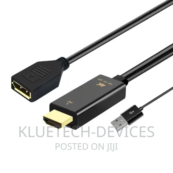 HDMI to Display Port/Usb Female Cable