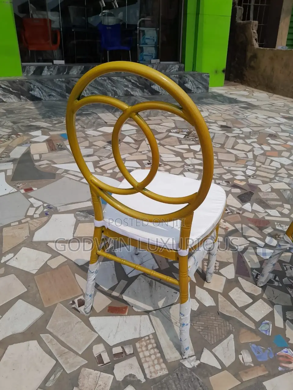 Iron Gold Dior Event Chair