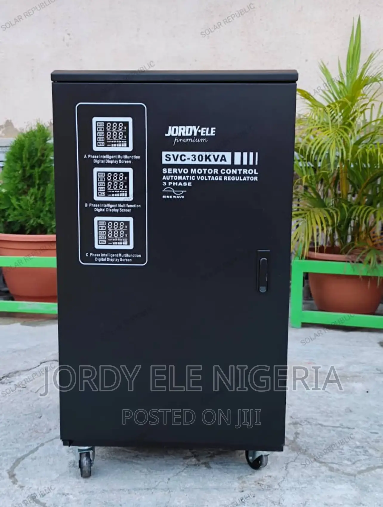 Jordy Ele 30kva 3phase Automatic Voltage Regulator