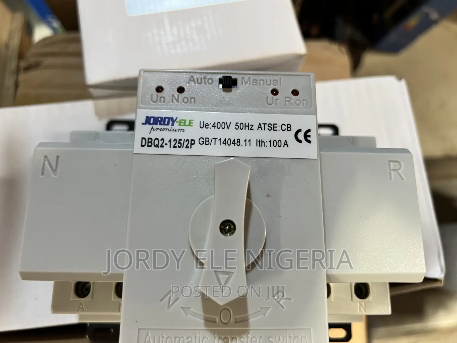 Jordy Ele Automatic Changeover Switch 125A 2pole