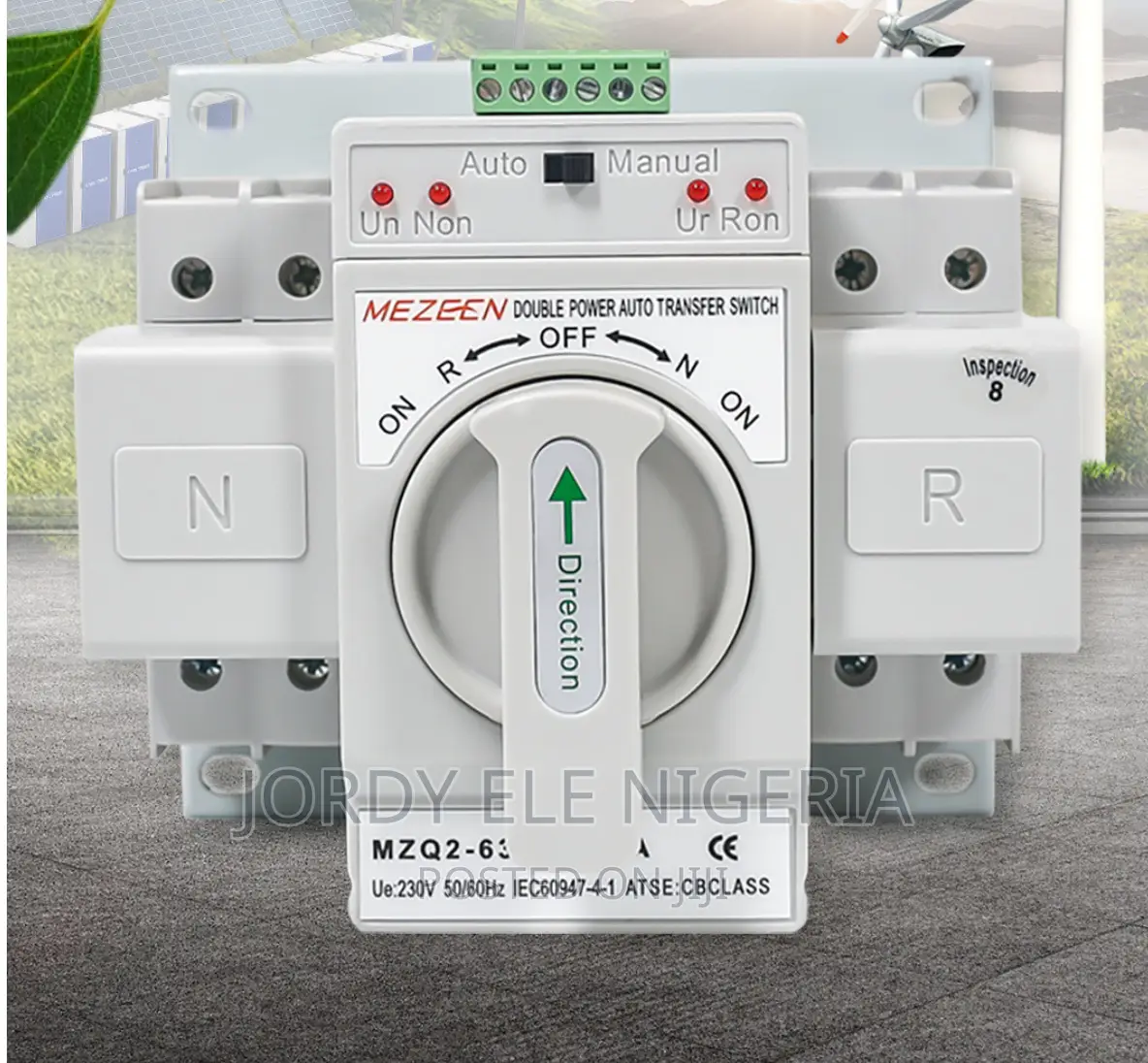 Jordy Ele Automatic Changeover Switch 125A 2pole