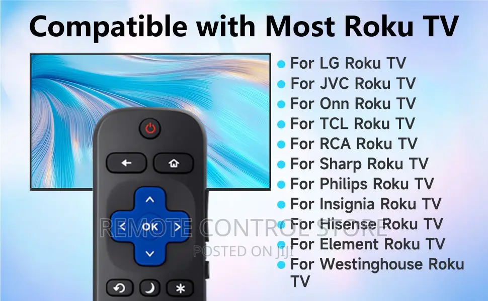 Hisense Roku TV Remote