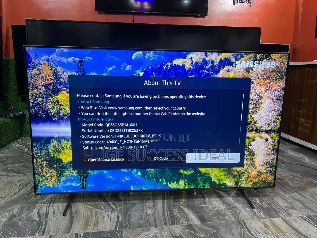 Samsung 65-Inches Qled Q65B Series Uhd Dual LED Quantum HDR