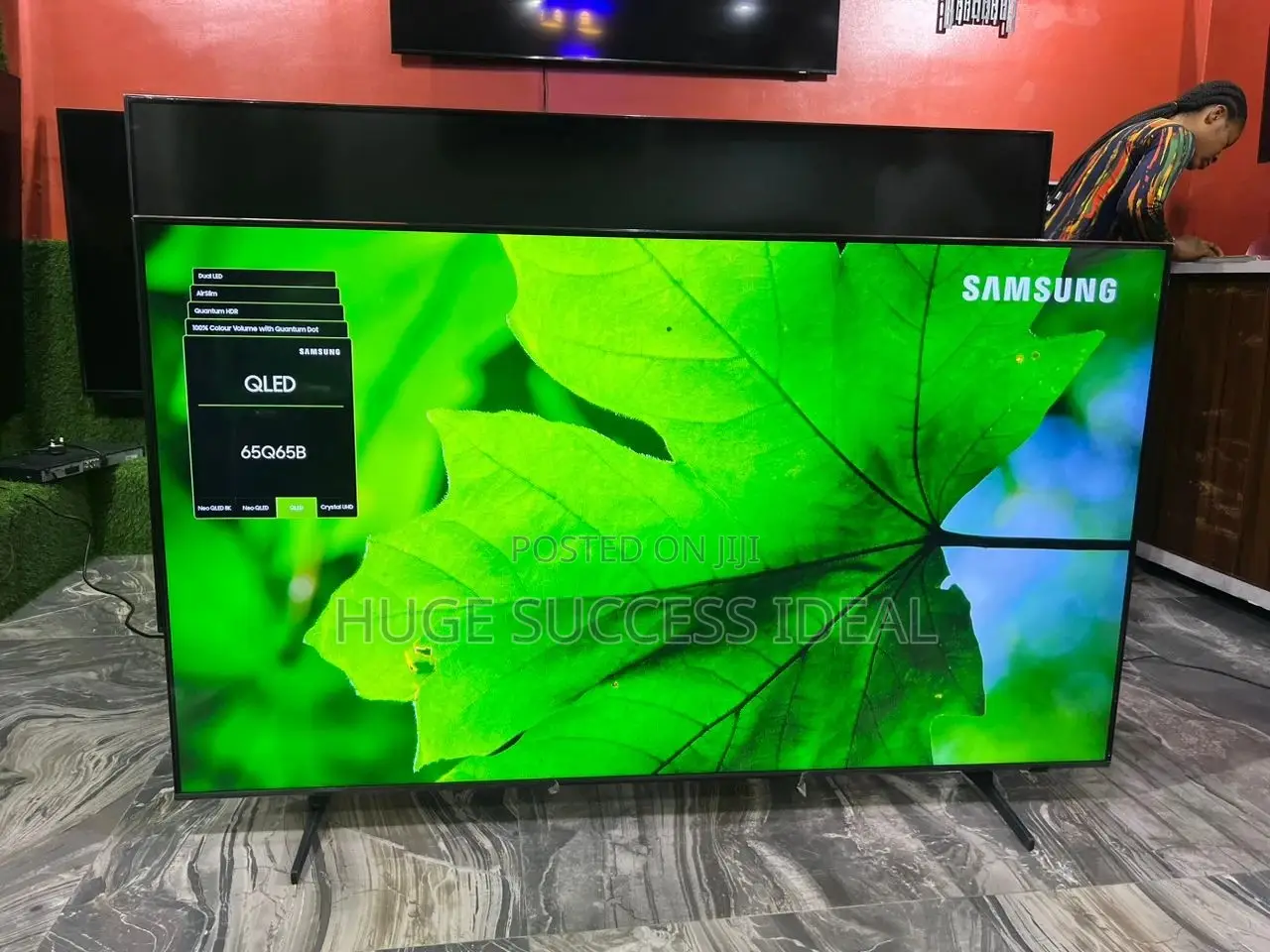 Samsung 65-Inches Qled Q65B Series Uhd Dual LED Quantum HDR
