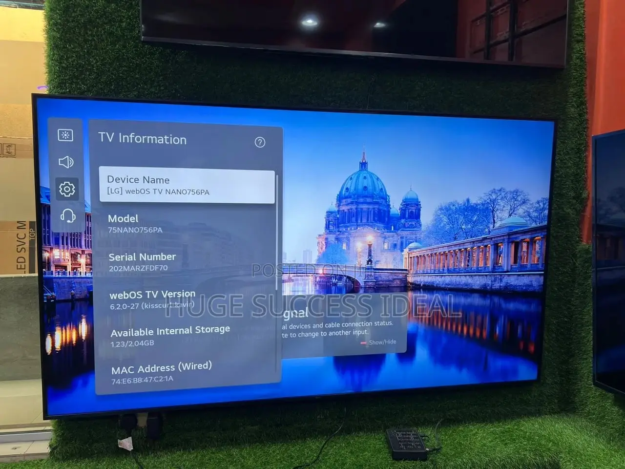 LG 75 Inch UHD HDR Smart Nanocell TV (2021 Model)