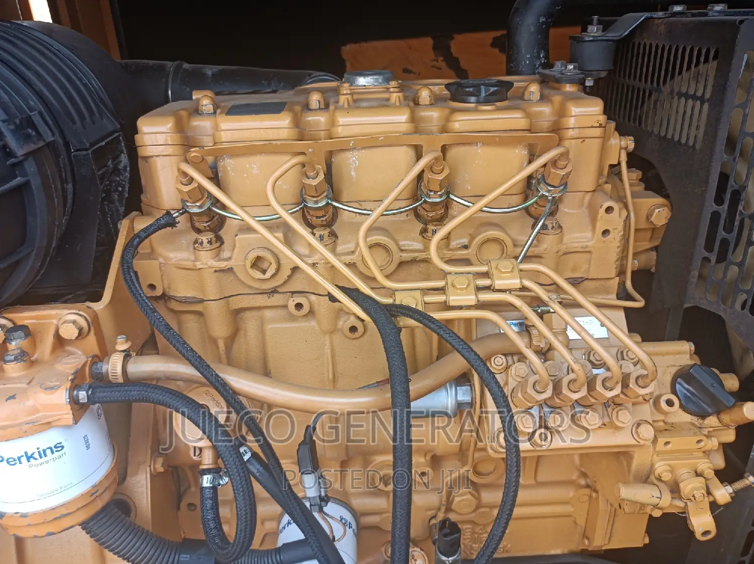 Untampered Caterpillar 20kva Soundproof Generator for Sale.