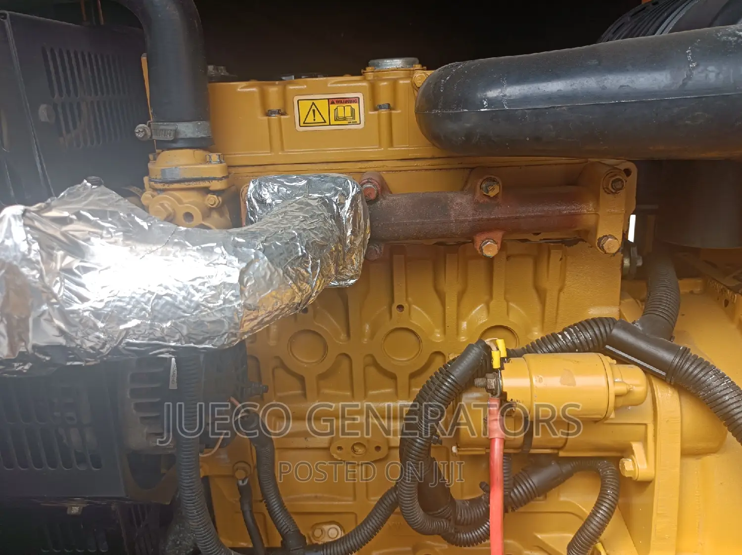 Untampered Caterpillar 20kva Soundproof Generator for Sale.